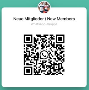 Neue Mitglieder WhatsApp Gruppe QR-Code